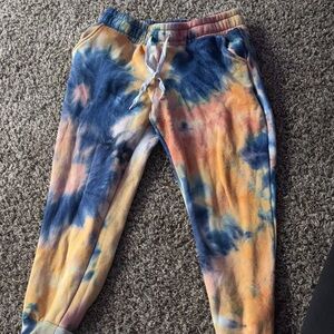 Love Tree Multicolor Tie-Dye Kids Joggers